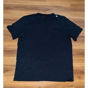 Mens Lululemon Athletica Black Performance Active Workout Gym T-Shirt